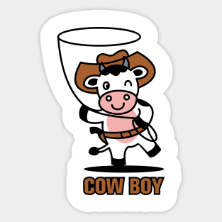 cowboy Sticker